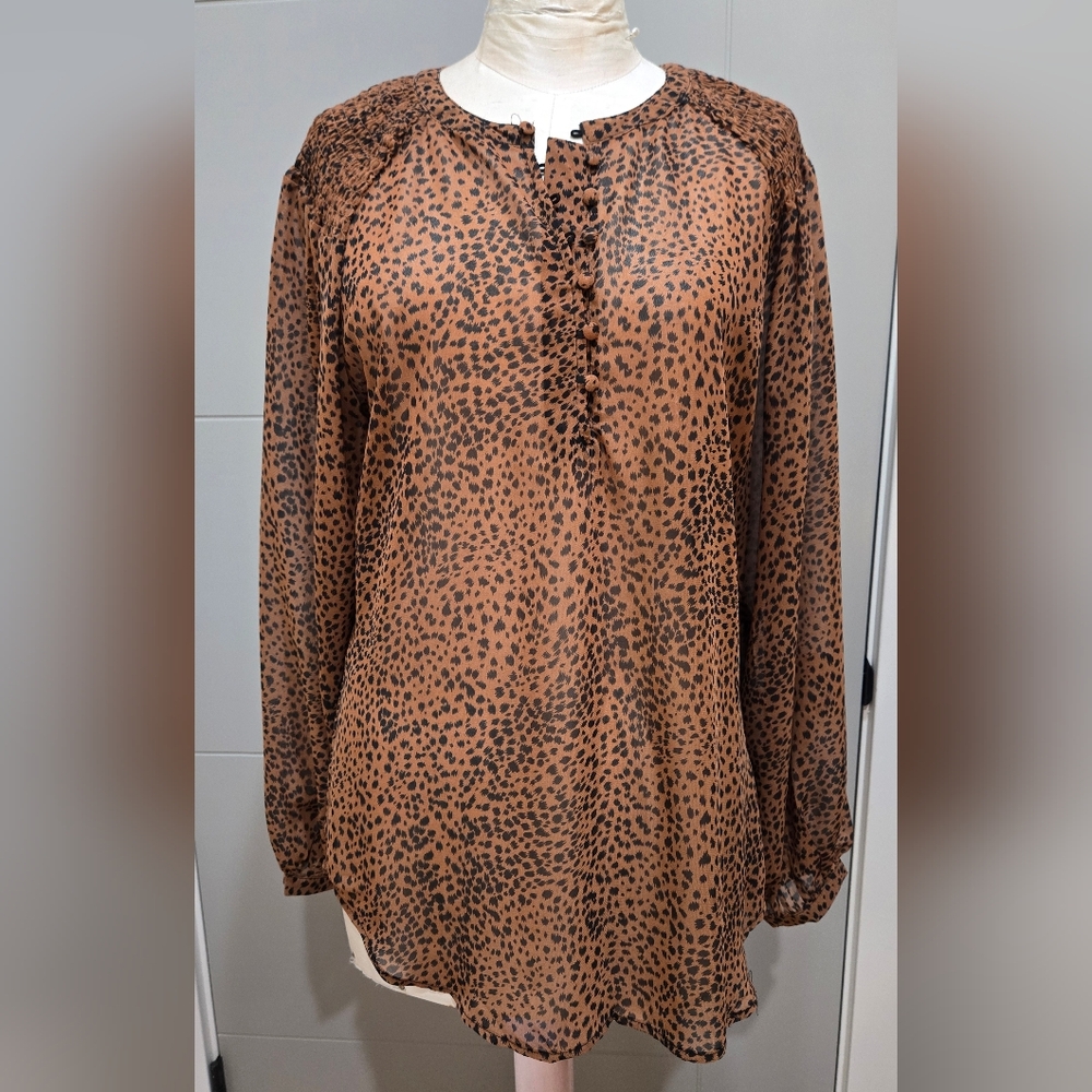Paparazzi Animal Print Top